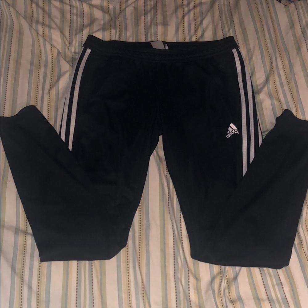 Adidas Women Black Sweatpants Size M